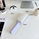 Self Cleaning Hairbrush Women Hair Brush One-Key Cleaning Hair Loss Airbag Scalp Massage Comb Anti-Static Hairbrush