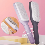 Self Cleaning Hairbrush Women Hair Brush One-Key Cleaning Hair Loss Airbag Scalp Massage Comb Anti-Static Hairbrush
